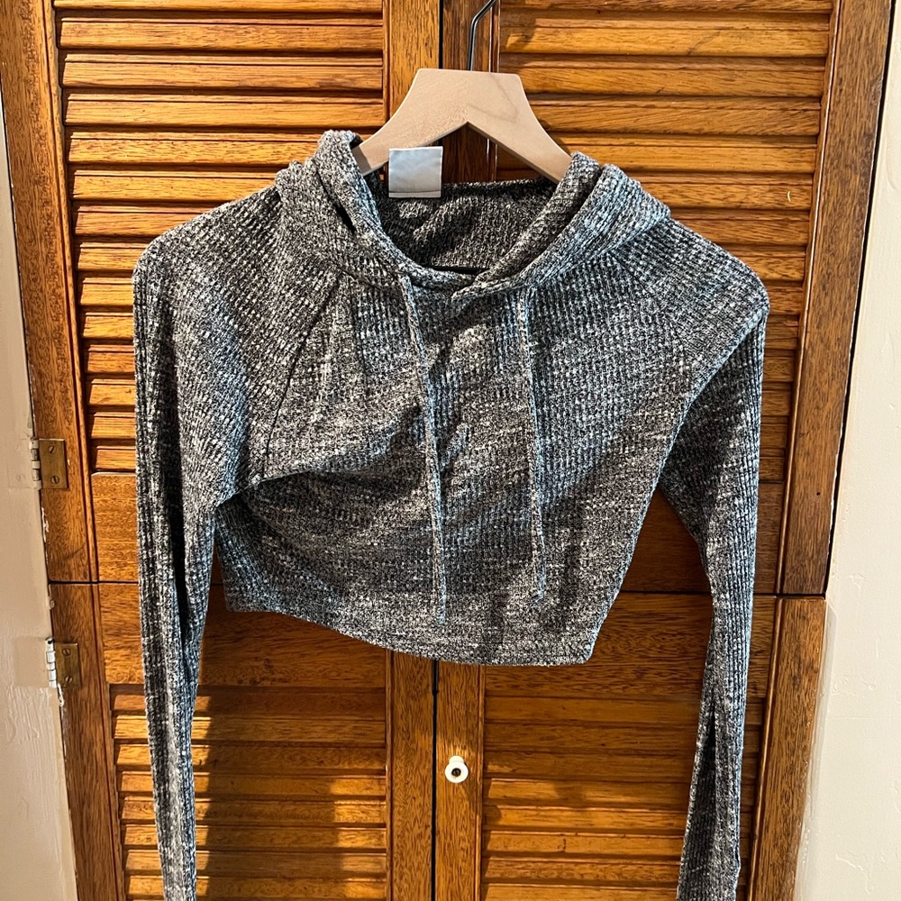 Gymshark crop top hoodie